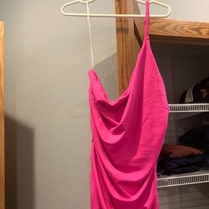 Hello Molly hot pink homecoming dress- EUC only worn once